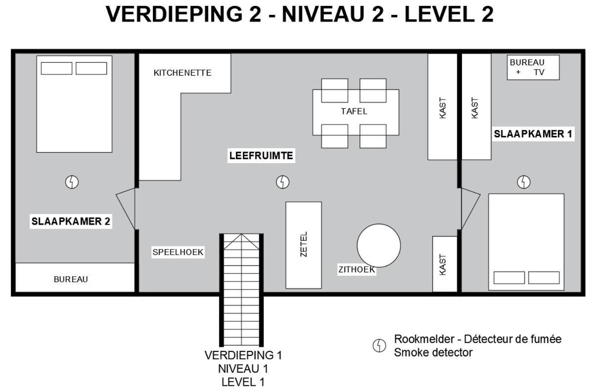 Appartement Want Logies: Ruime Loft à Damme Extérieur photo