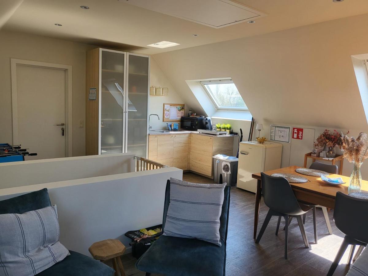 Appartement Want Logies: Ruime Loft à Damme Extérieur photo